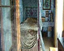 Crawley's wife Elizabeth is said to haunt the house that leaves the house only two times when she was alive. The visitors have felt ice-cold air like 